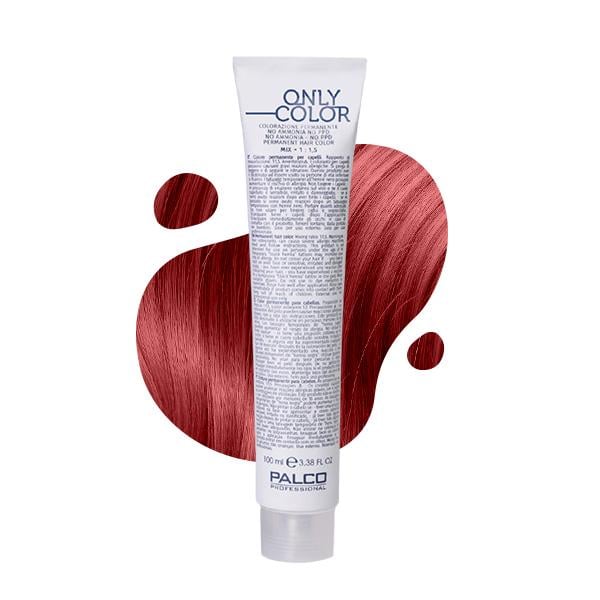 Крем-краска для волос PALCO безаммиачная Only Color №7.56 100 мл Блонд средний махагоновый красный (29572288)