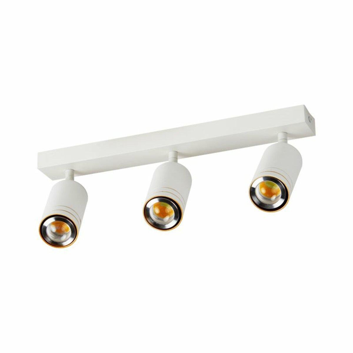 Світильник спот стельовий Light House SRS-20037/3 WH з поворотним механізмом Білий