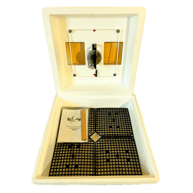 Інкубатор Наседка ІПМ-70 з ручним переворотом на 70 курячих яєць