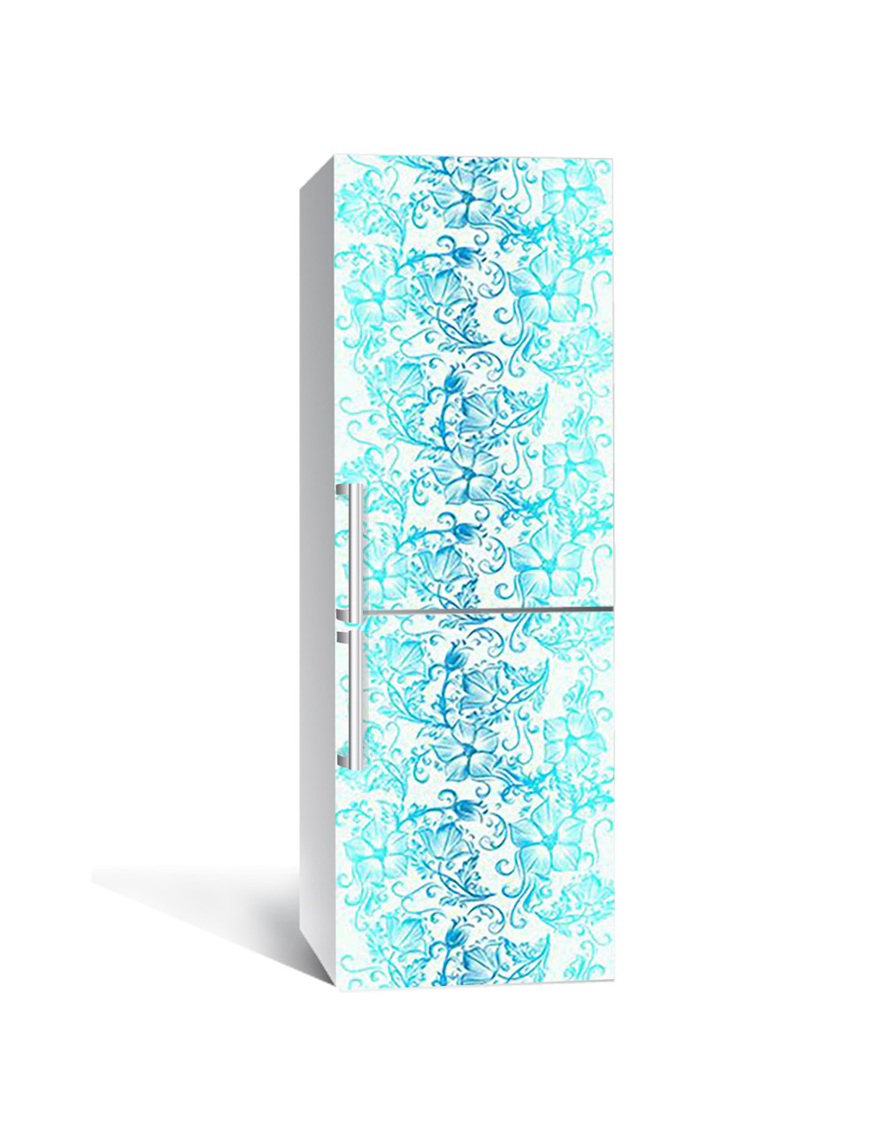Наклейка 3D на холодильник Zatarga Бирюзовый союз 650х2000 мм (1323453174)
