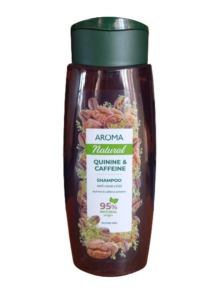 Шампунь Aroma Natural Хинин и кофеин от выпадения волос 400 мл (119598) Шампунь Aroma Natural Хинин и кофеин от выпадения волос 400 мл (119598)
