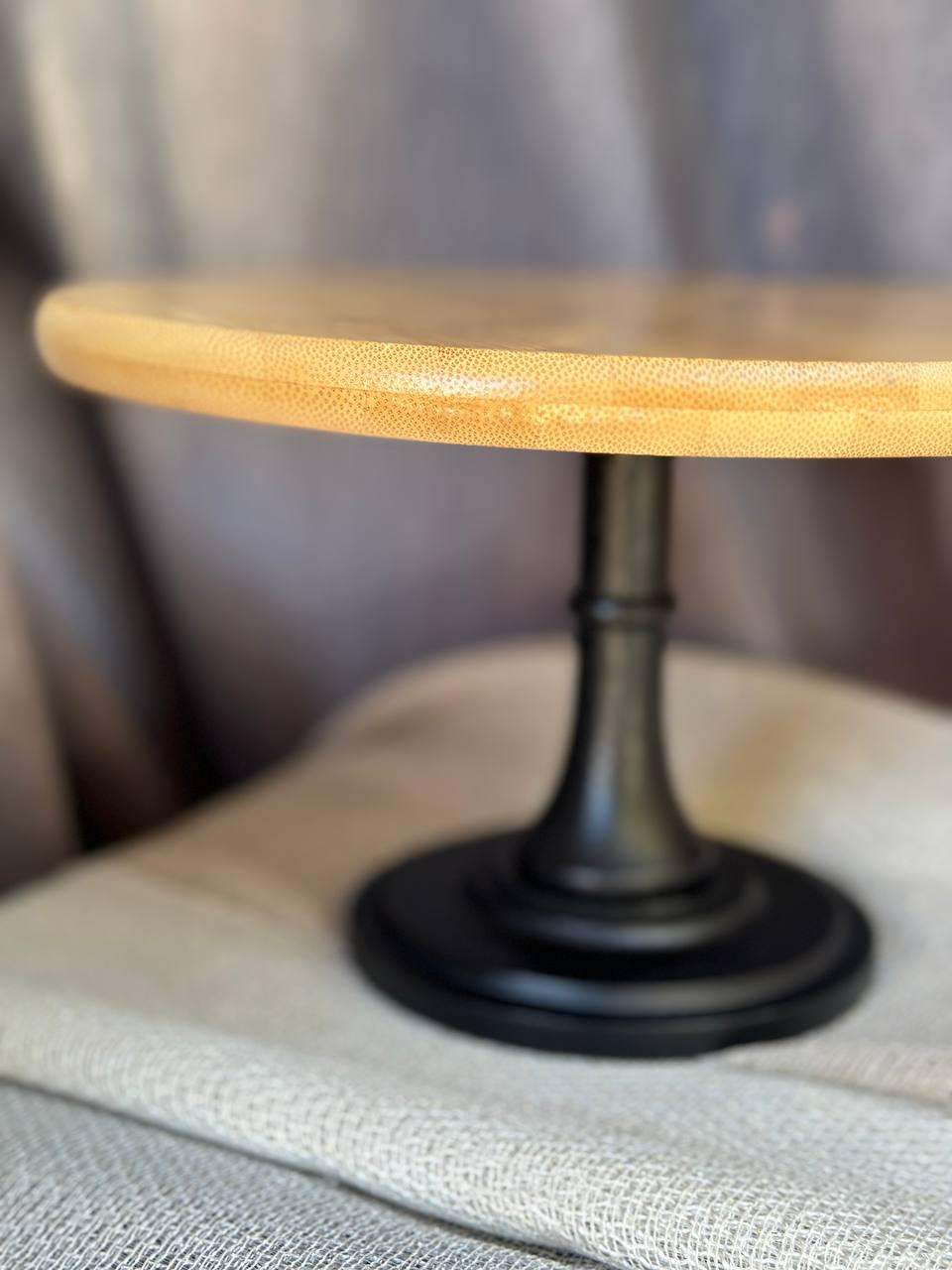 Тортовница на ножке Olens Бамбу-кейк бамбук 25,5х15 см Бежевый (8030-315) - фото 4 Тортовница на ножке Olens Бамбу-кейк бамбук 25,5х15 см Бежевый (8030-315) - фото 4