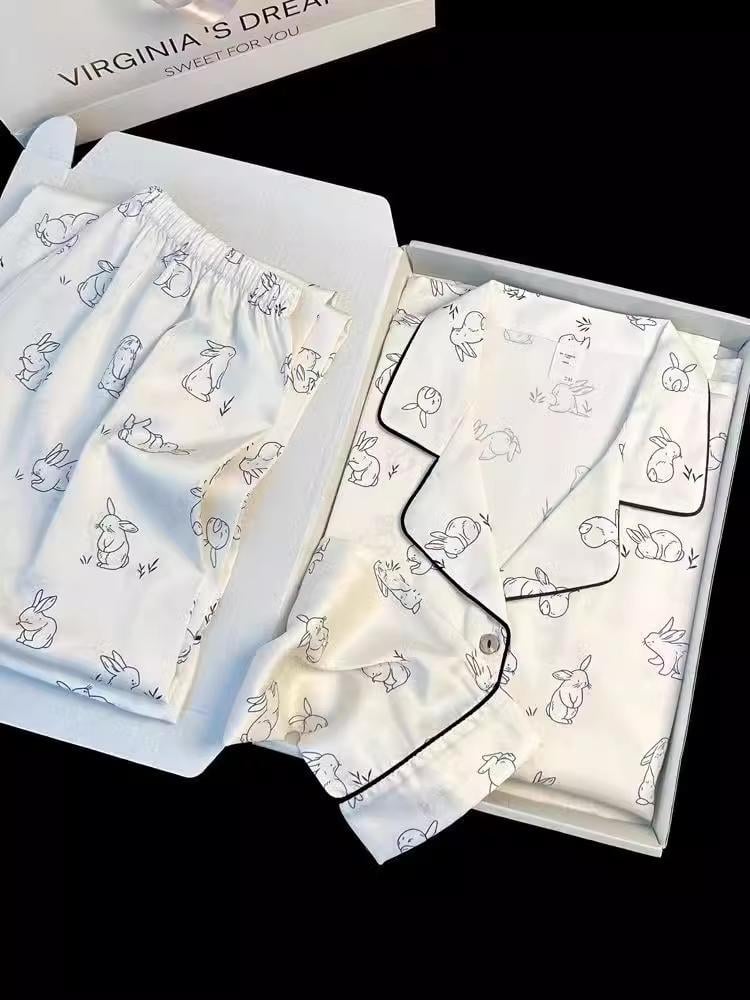 Пижама женская White rabbit Vogue Style Белый - фото 4 Пижама женская White rabbit Vogue Style Белый - фото 4