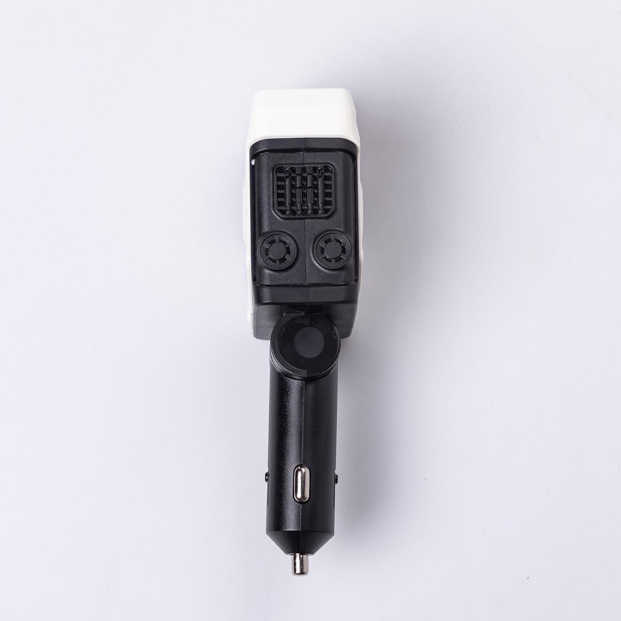 Зарядний пристрій автомобільний Mecha з висувними кабелями та портами USB/Type-C Білий (6833) - фото 9 Зарядний пристрій автомобільний Mecha з висувними кабелями та портами USB/Type-C Білий (6833) - фото 9