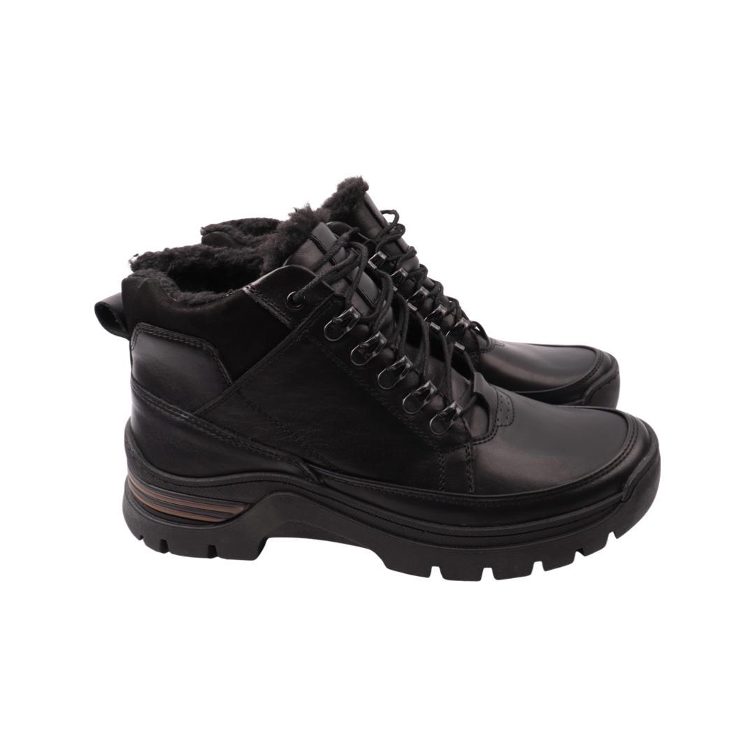 Ботинки мужские Vadrus из кожи р. 43 Черный (403-22ZHC)