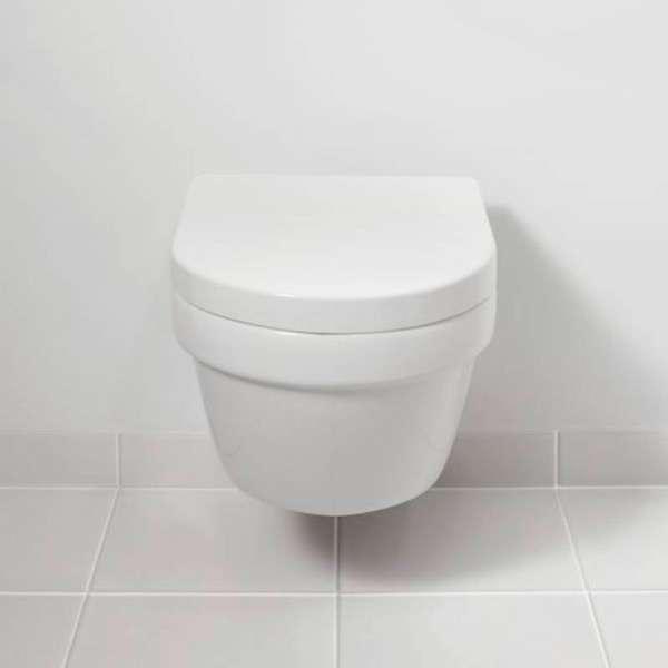 Унитаз подвесной Villeroy&Boch Omnia Architectura 5684R0R1 безободковый без сиденья (98152) - фото 3 Унитаз подвесной Villeroy&Boch Omnia Architectura 5684R0R1 безободковый без сиденья (98152) - фото 3