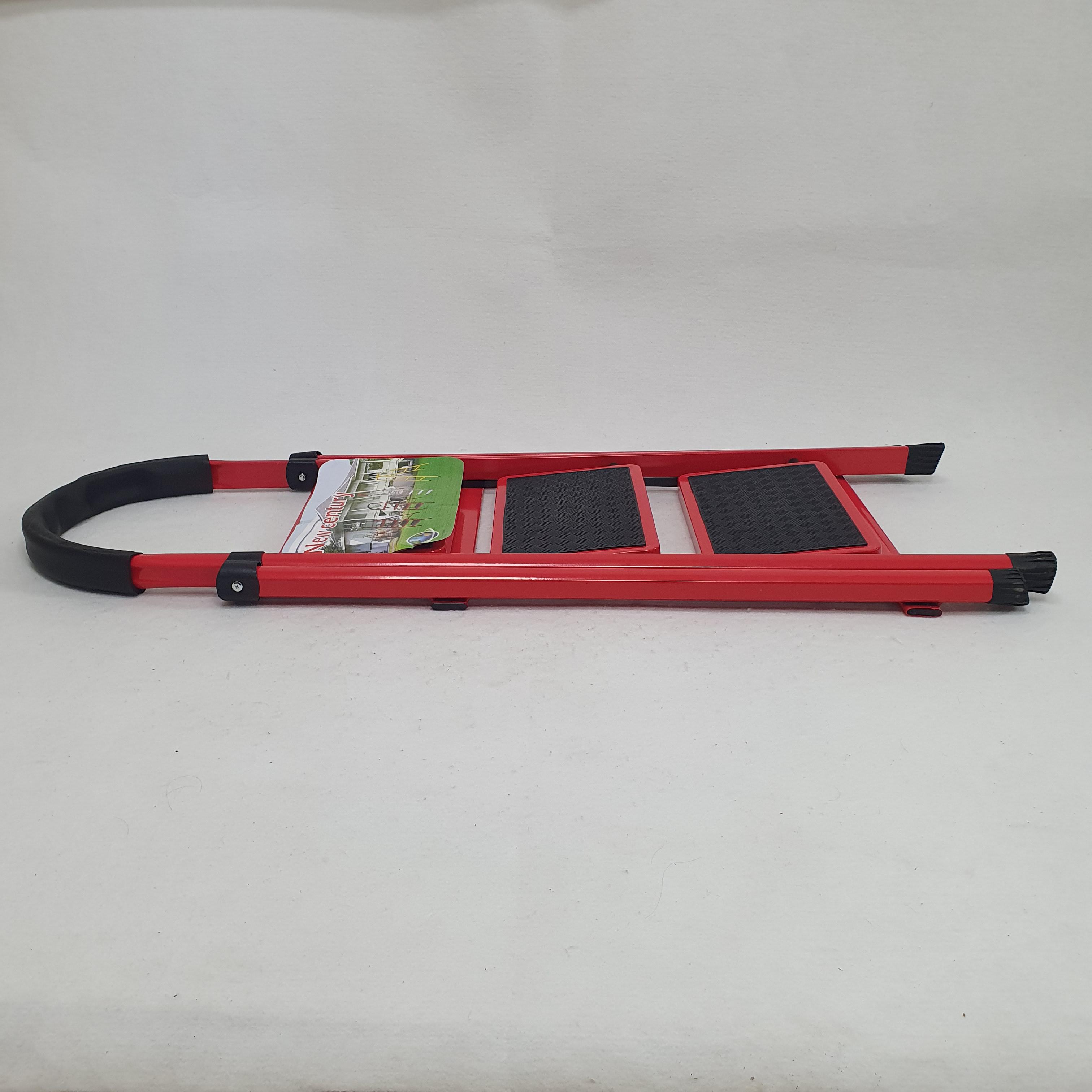 Лестниця на три сходинки LFSE-3S-Red металева з прогумованими ковриками - фото 6 Лестниця на три сходинки LFSE-3S-Red металева з прогумованими ковриками - фото 6