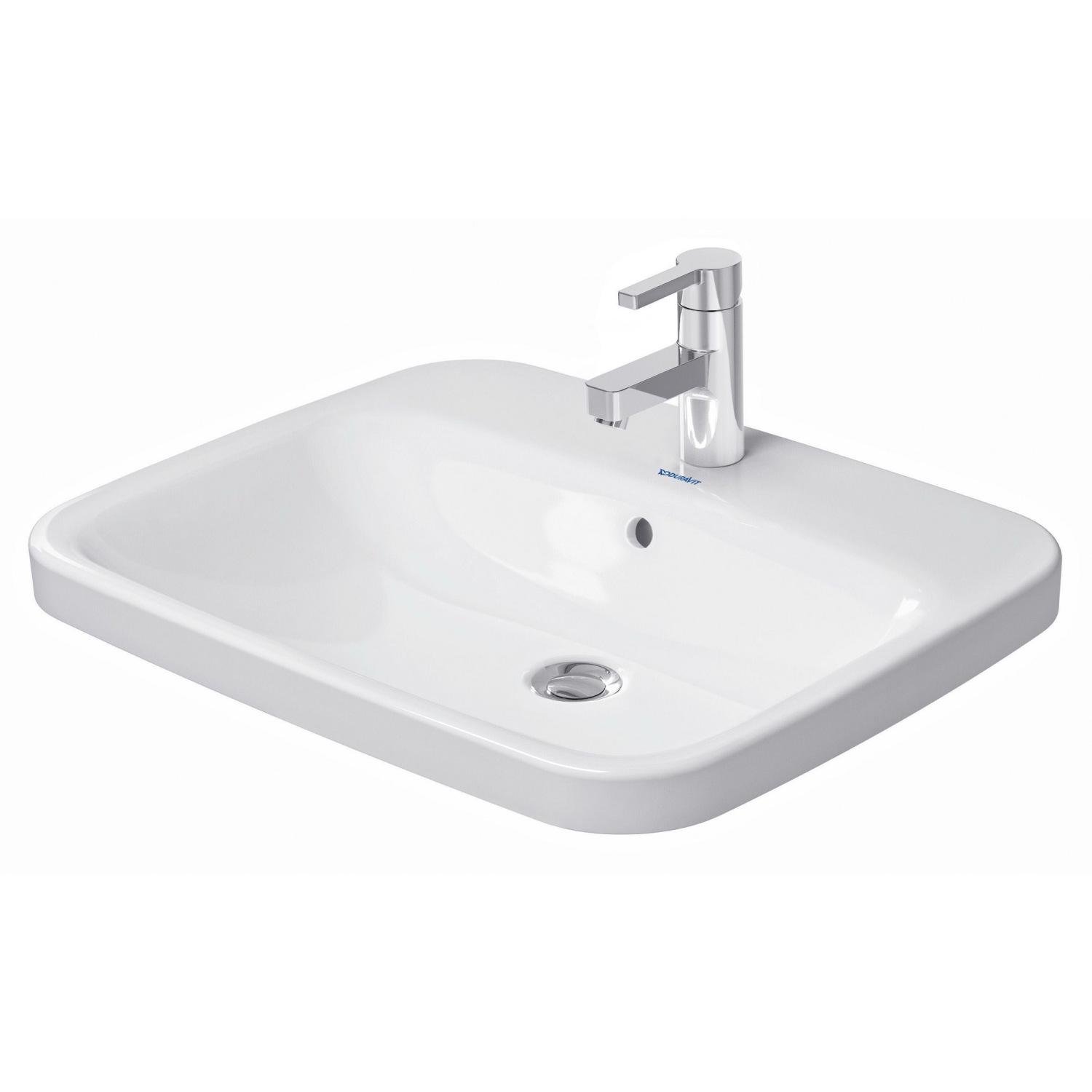 Умывальник врезной DURAVIT DuraStyle 0374620000 615x495x170 мм Белый (162139)