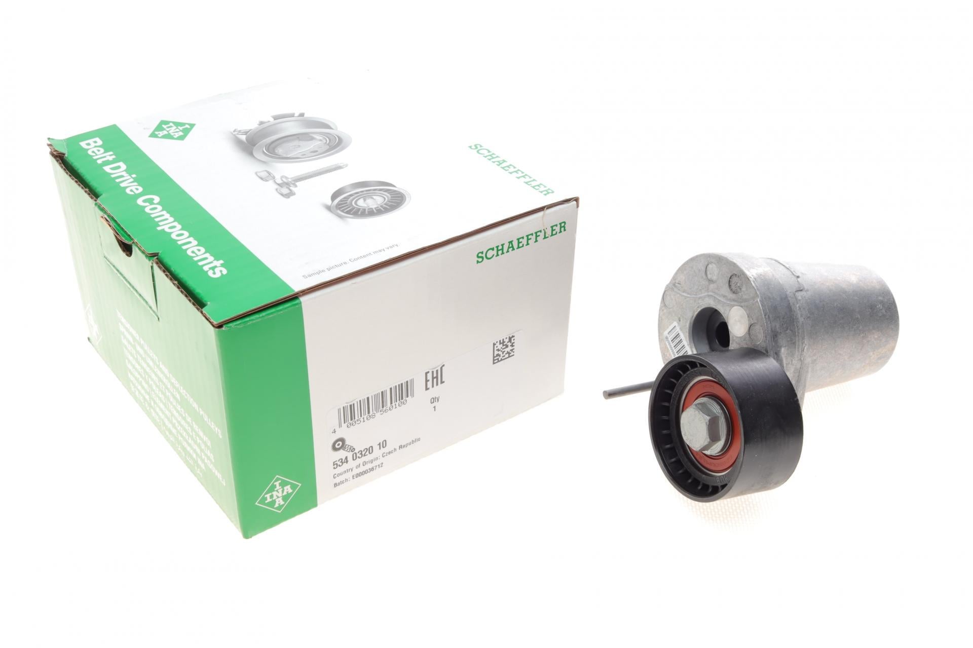 Натяжник ремня генератора INA BMW 1 E81/E82/E87/E88/3 E90-E93/N47/N57/M57 (534 0320 10)