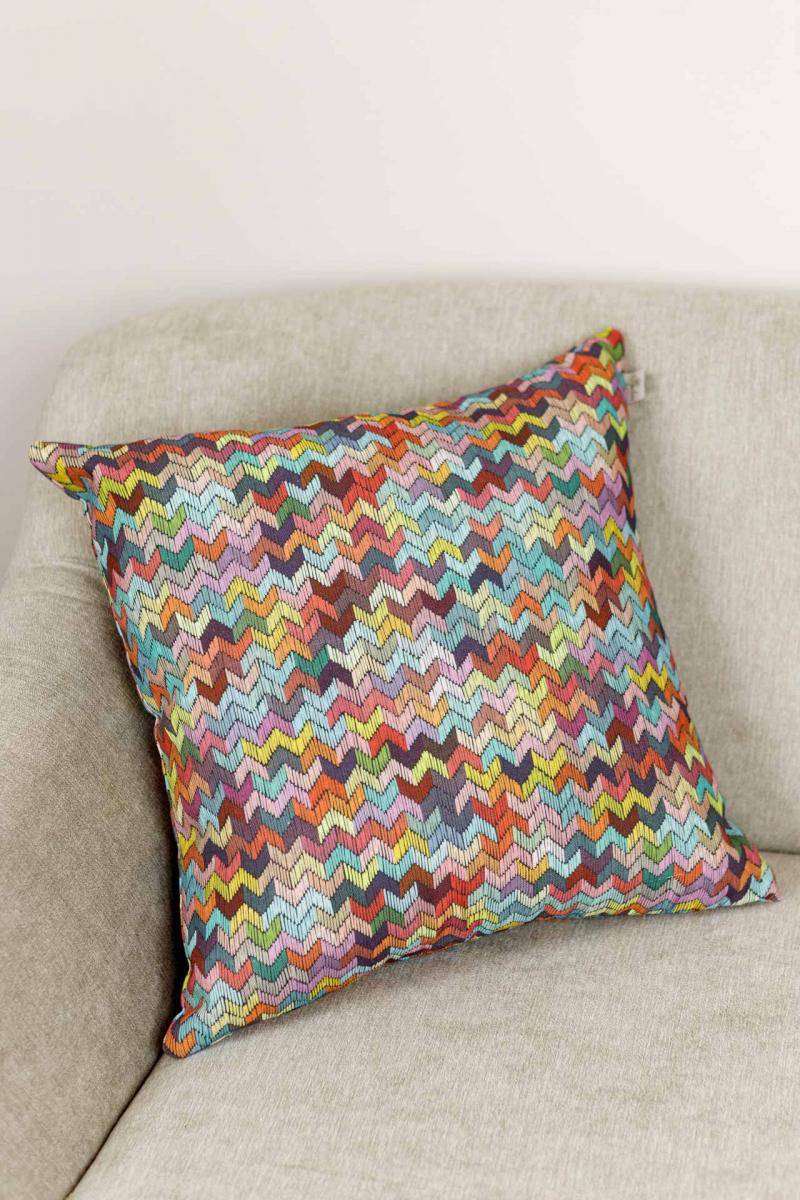 Подушка декоративная MixPrint 504 зигзаг 45х45 см (029870)
