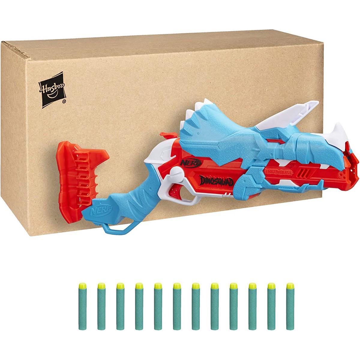 Бластер Nerf Dino Squad Tricera-Blast Hasbro (F0803)