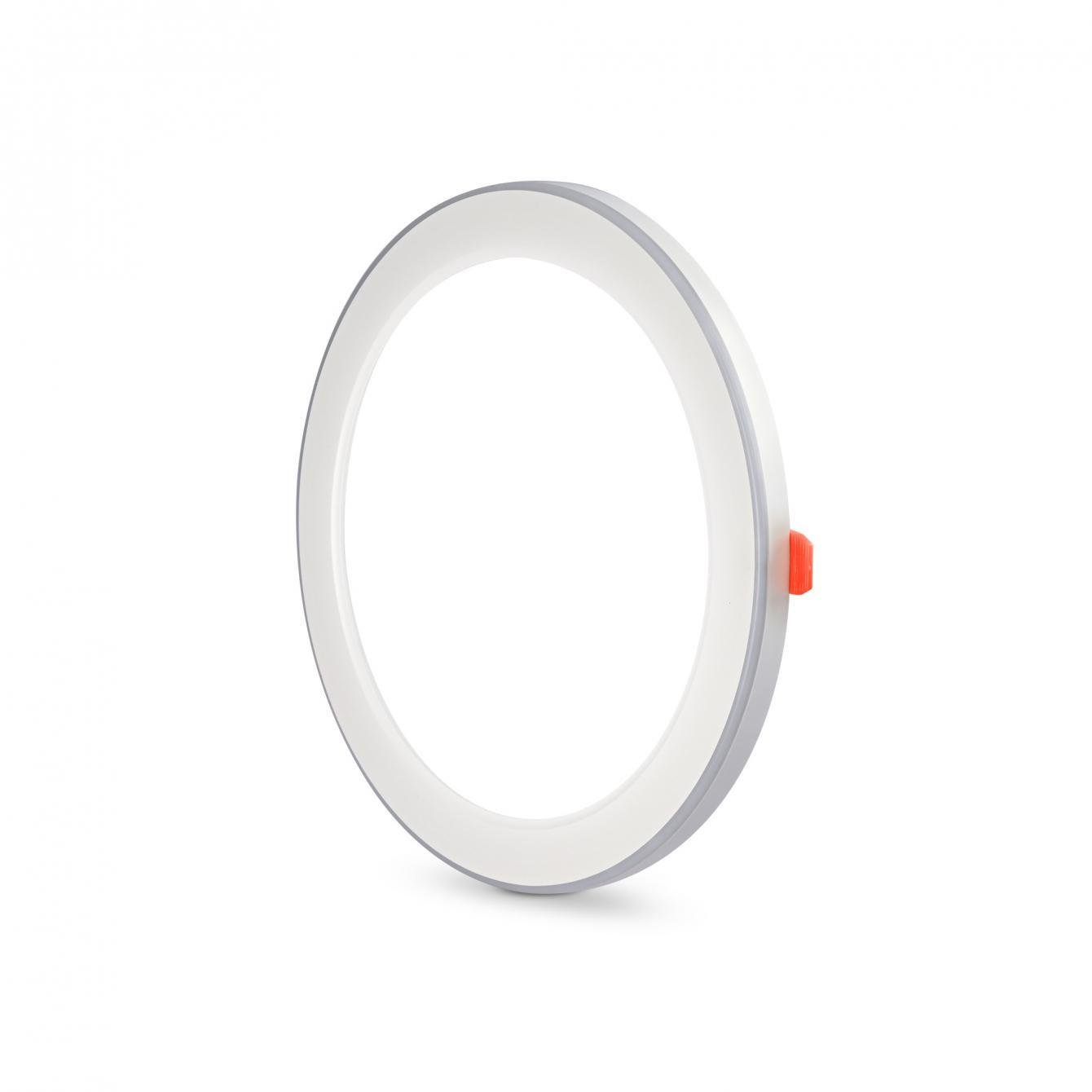 Точечный светильник встраиваемый с подсветкой Videx LED 18W/6W 5000K/2700K (VL-DL4R-1852) - фото 3 Точечный светильник встраиваемый с подсветкой Videx LED 18W/6W 5000K/2700K (VL-DL4R-1852) - фото 3