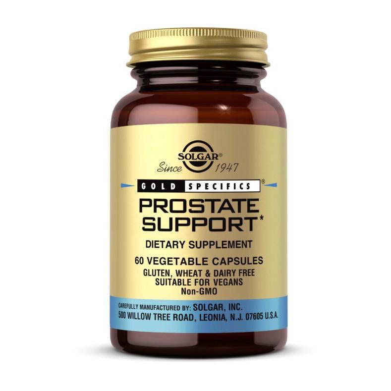 Комплекс для простаты со пальметто и цинком Solgar Prostate Support 60 вер. капс.
