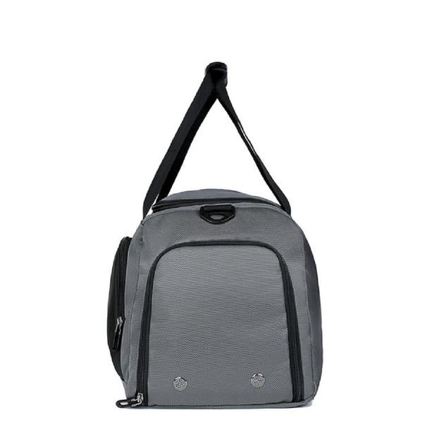 Спортивная сумка с плечевым ремнем для спорта 57x26x30 см Серый (CZYP-751A) - фото 10