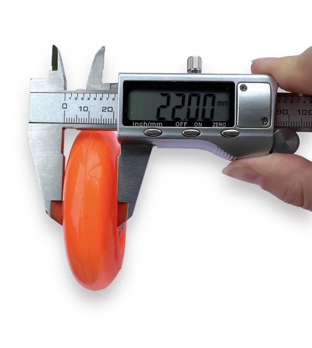 Колесо для самоката/роликів підшипники ABES-7 80 мм Помаранчевий - фото 5 Колесо для самоката/роликів підшипники ABES-7 80 мм Помаранчевий - фото 5