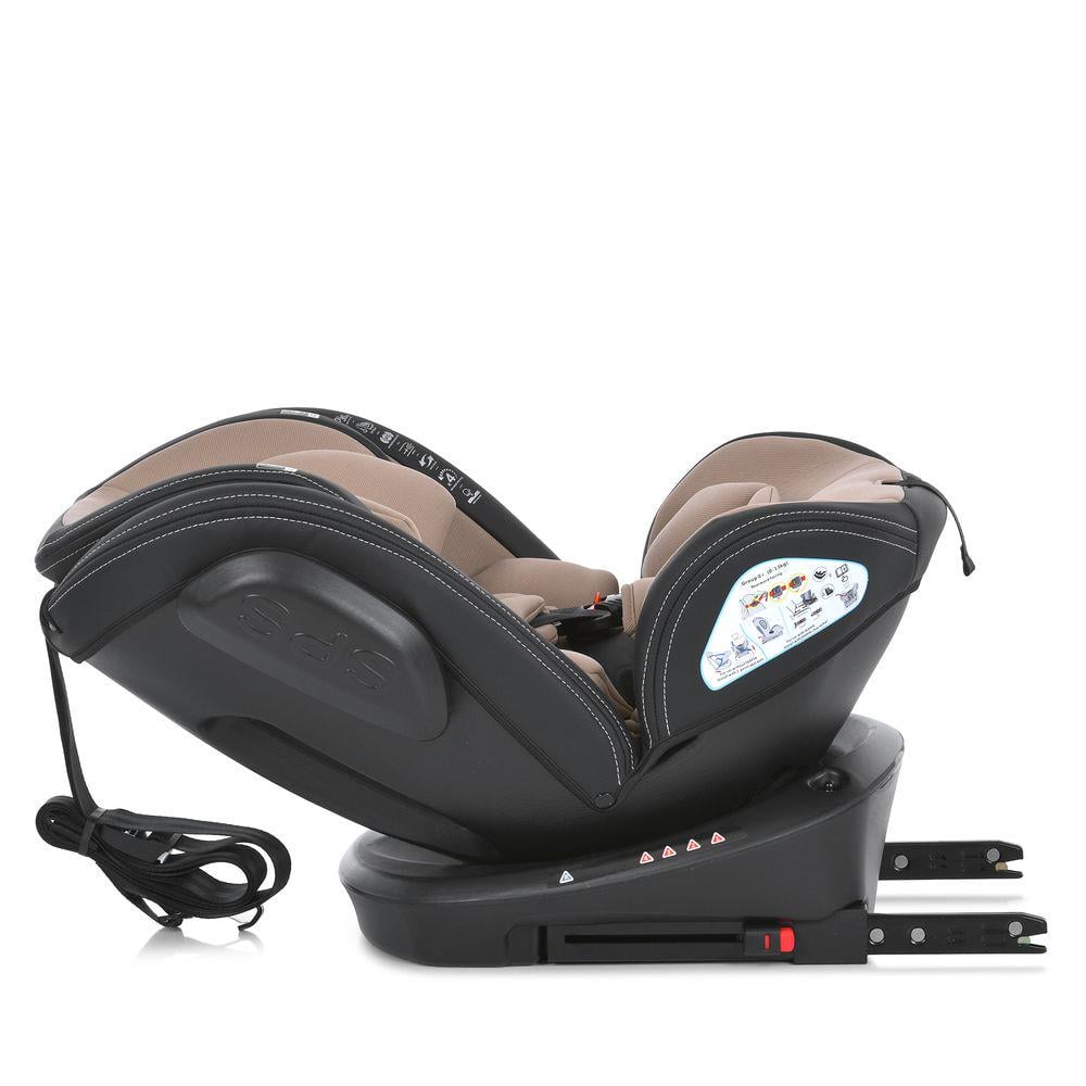 Автокрісло дитяче ME 1045 EVOLUTION 2 0-36 кг 360° ISOFIX/Top Tether з поворотом Чорно-бежевий (30330771) - фото 8 Автокрісло дитяче ME 1045 EVOLUTION 2 0-36 кг 360° ISOFIX/Top Tether з поворотом Чорно-бежевий (30330771) - фото 8