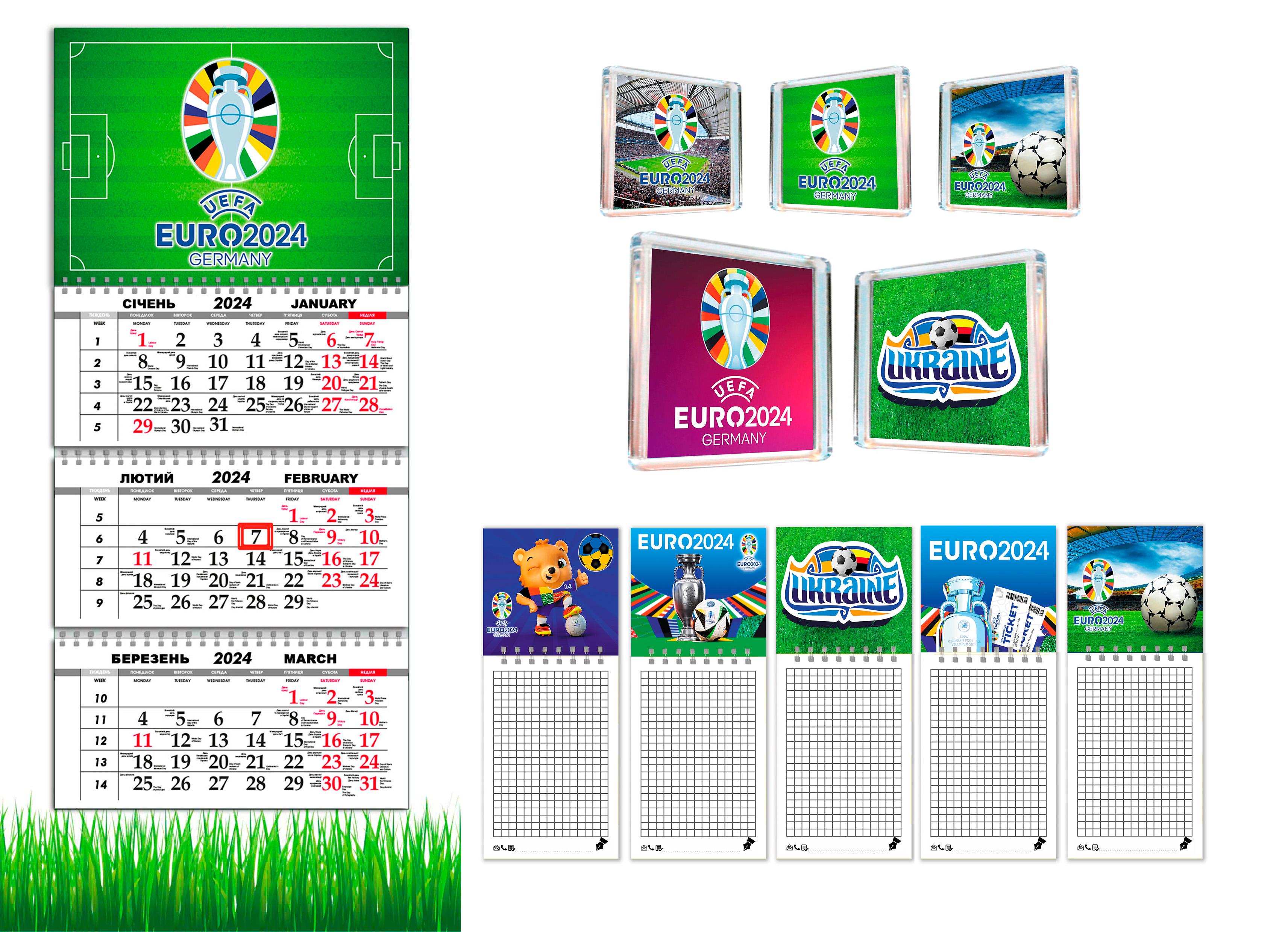 Подарок фанату футбола EURO 2024 (UA2448) - фото 2 Подарок фанату футбола EURO 2024 (UA2448) - фото 2