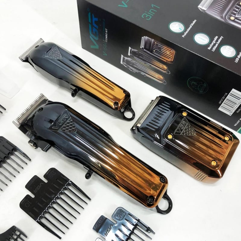 Машинка для стрижки VGR V-644 3в1 аккумуляторная комплект (tf7436) - фото 13 Машинка для стрижки VGR V-644 3в1 аккумуляторная комплект (tf7436) - фото 13