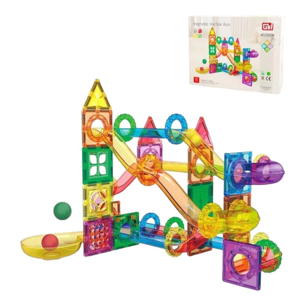 Конструктор магнитный GW 917 шарик лабиринт в коробке 62 детали (2266043229)