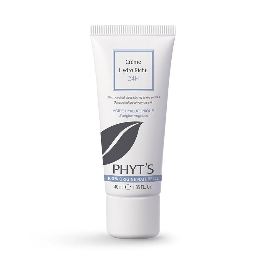 Крем риш для сухой кожи с длительным увлажняющим эффектом Crème Hydra Riche 24H Phyt's 40 г (3760126263341)