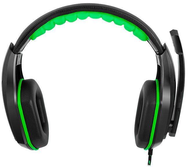 Гарнітура Gemix X-350 Чорно-зелений (7425720) - фото 2