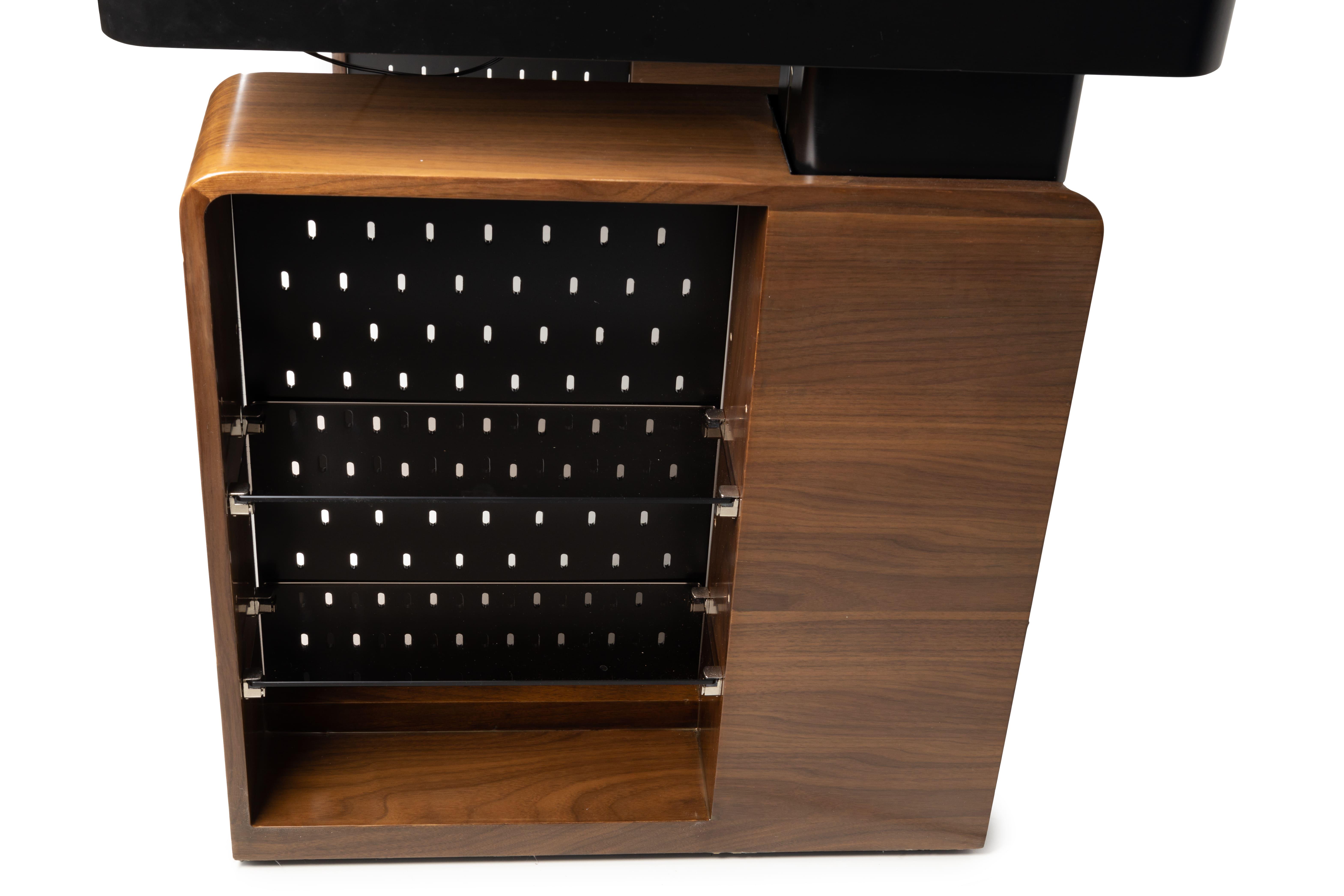 Регульований стіл кабінет Barsky Lux 2 motors 1400x700 мм Wood (LT-01) - фото 11