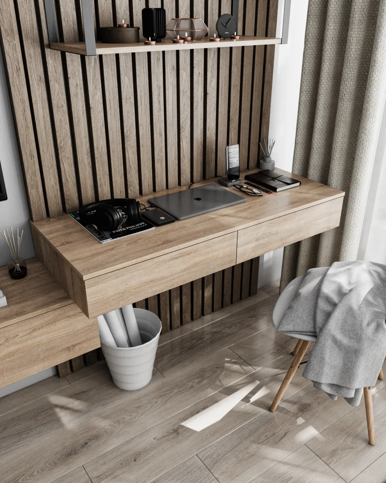 Стол навесной Nikoshop Т-222 с двумя ящиками 1200х500х160 мм Дуб сонома (5306036498620964876204) Стол навесной Nikoshop Т-222 с двумя ящиками 1200х500х160 мм Дуб сонома (5306036498620964876204)