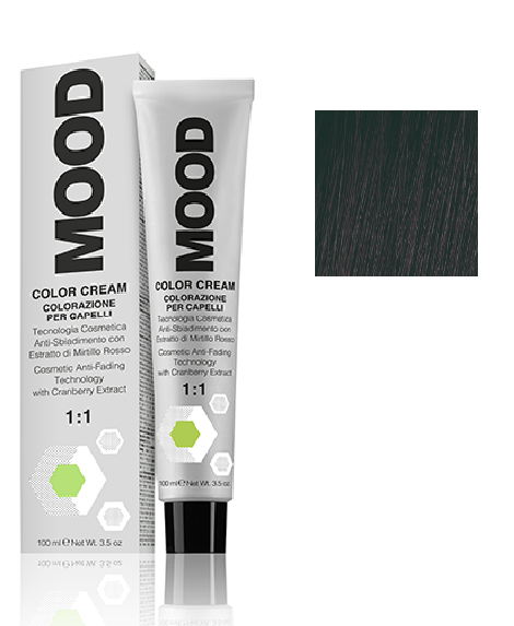 Крем-краска для волос Мood Сolor с аммиаком 100 мл 4/87 Жемчужно-коричневый каштан