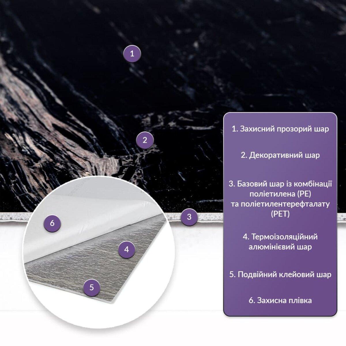 Плитка стінова самоклеюча 600х300х2 мм (SW-00002312) - фото 2 Плитка стінова самоклеюча 600х300х2 мм (SW-00002312) - фото 2