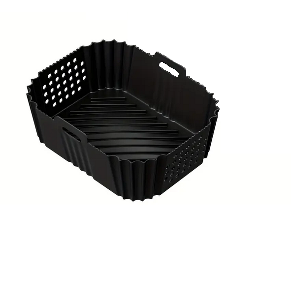 Форма силіконова вкладиші для аерофрітюрниць прямокутна Чорний (SAM-19-14-5) Форма силіконова вкладиші для аерофрітюрниць прямокутна Чорний (SAM-19-14-5)