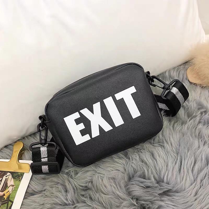 Сумка женская кросс-боди на ремешке EXIT Черный