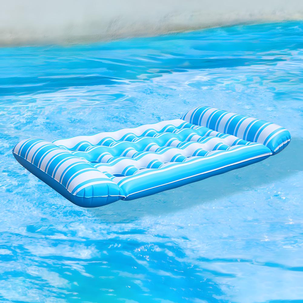 Матрац для плавання надувний 72x130 см Блакитний - фото 2 Матрац для плавання надувний 72x130 см Блакитний - фото 2
