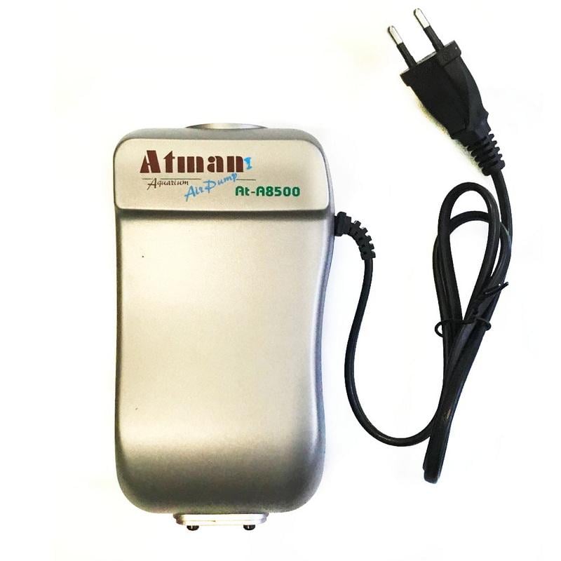 Компрессор для аквариума Atman AT-8500 двухканальный (1015006)