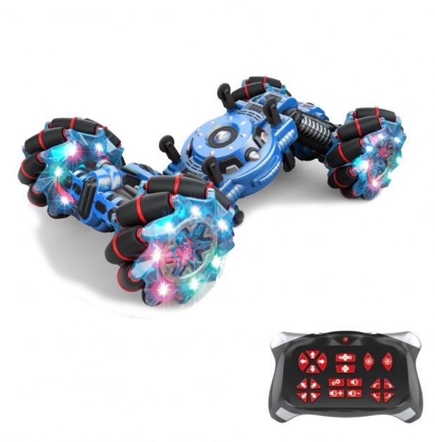 Іграшка на радіокеруванні DWI Twist Drift Car дитячий трюковий позашляховик Синій (SUN4327)