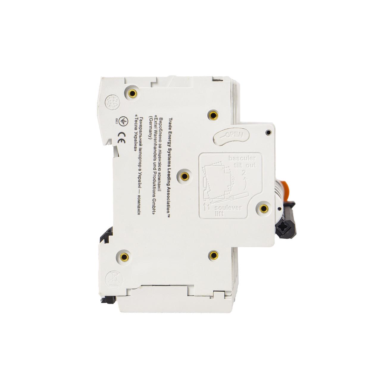 Дифференциальный автоматический выключатель TESLA NTB1L-63 C6 4P 400V 6kA 30мА (195) - фото 4 Дифференциальный автоматический выключатель TESLA NTB1L-63 C6 4P 400V 6kA 30мА (195) - фото 4