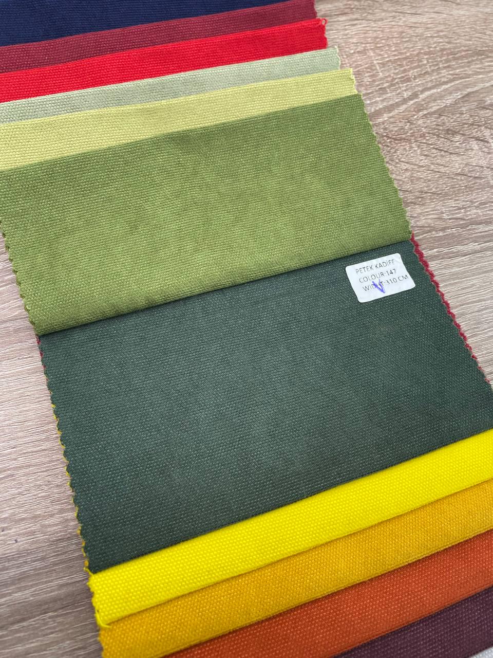 Штора микровелюр на тесьме 6 см 150х260 см Бутилочный - фото 3