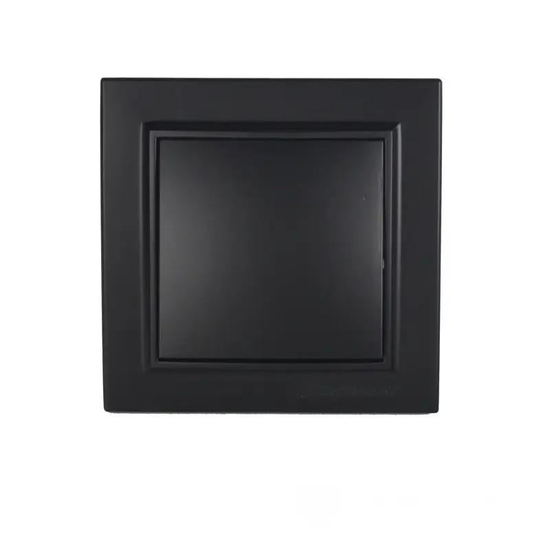 Выключатель ElectroHouse Enzo IP22 Безупречный графит (EH-2181-PG)