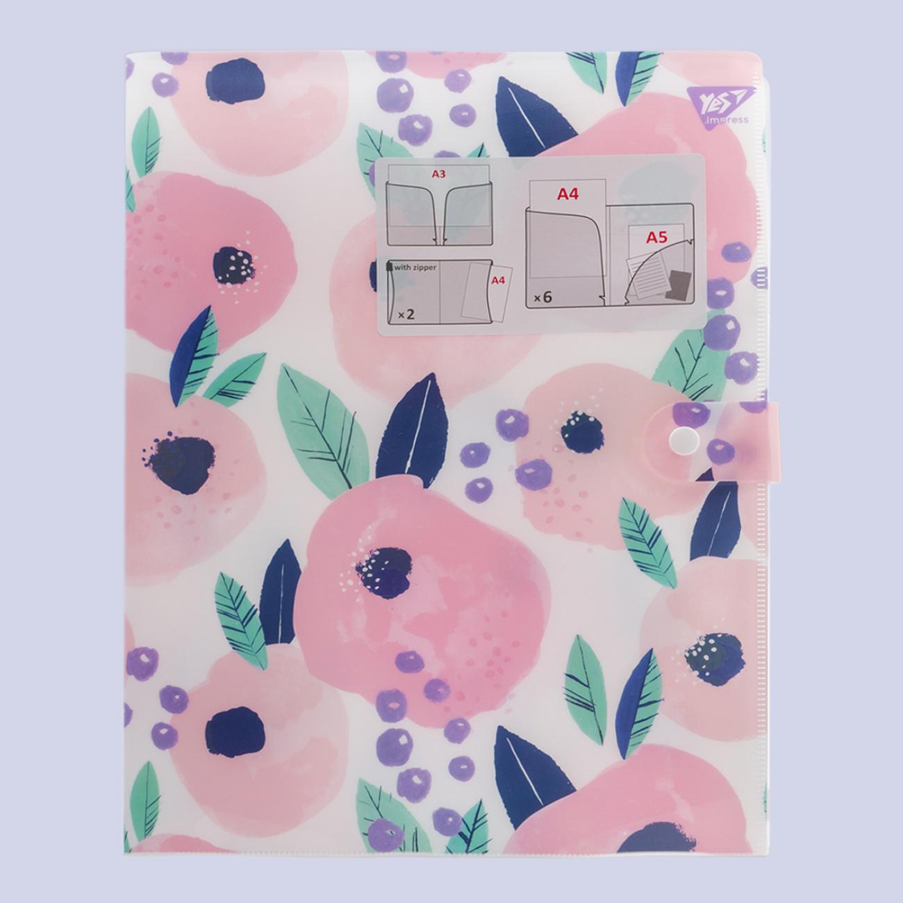 Папка-органайзер YES Hotch Potch Forte А4 на кнопке (491776)