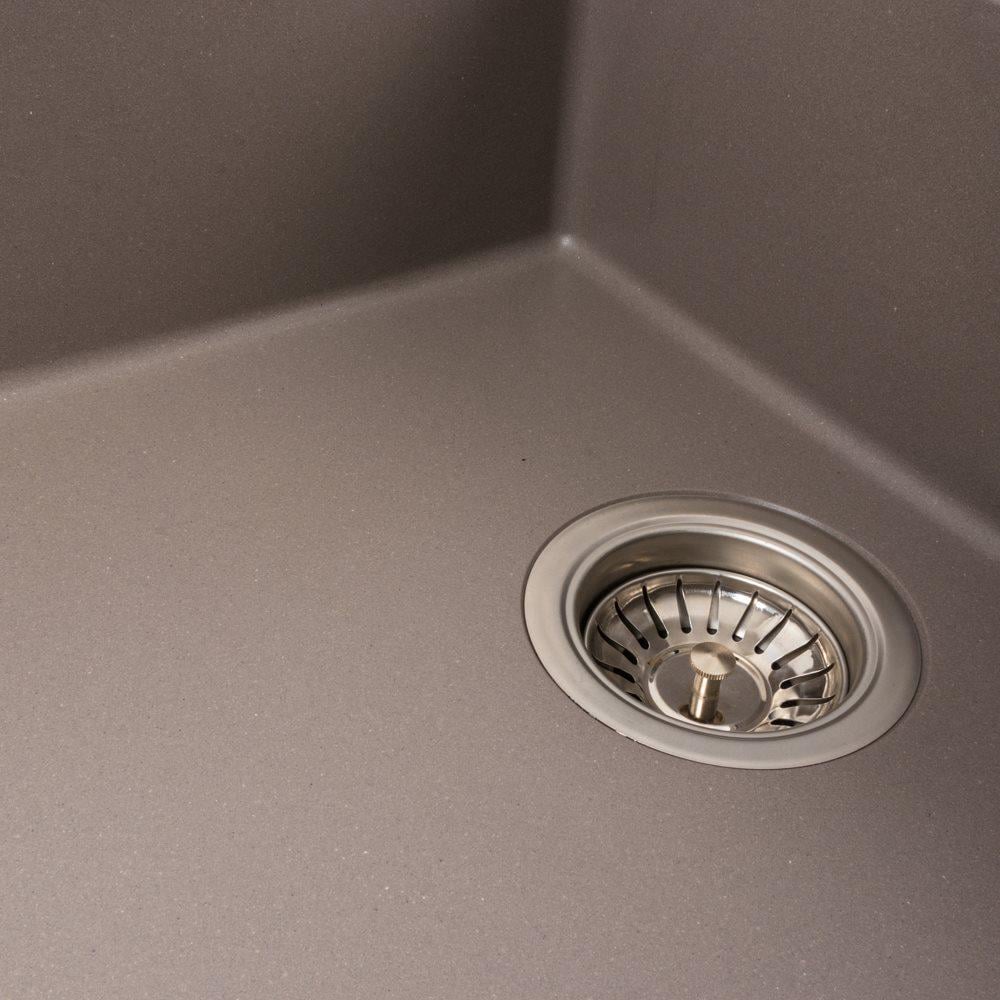 Мойка для кухни гранитная Platinum 8650 DIAMOND матовая Дюна - фото 5 Мойка для кухни гранитная Platinum 8650 DIAMOND матовая Дюна - фото 5