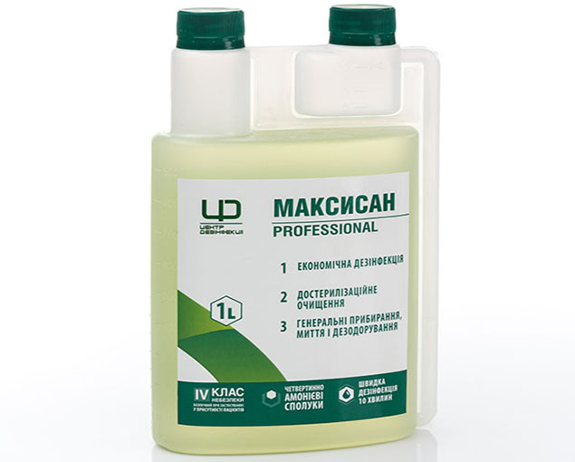 Средство дезинфицирующее УНВЦ МАКСИСАН 1 л (25608533)