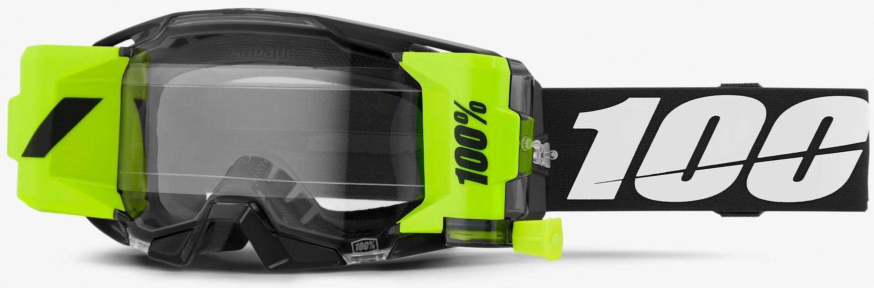 Мотоочки 100% ARMATIC FORECAST Goggle Black/Roll-Off (50283)