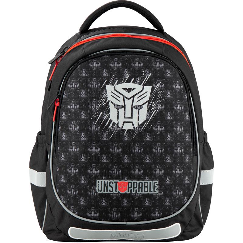 Рюкзак KITE Transformers 38x28x16 см 16-25 л Черный (TF20-700M)