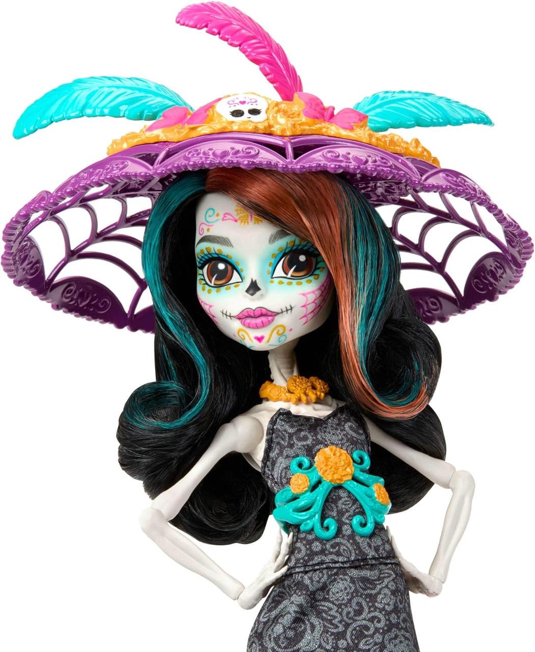 Кукла Monster High Skelita Calaveras Dia De Muertos Collectible Howliday (2604437977) - фото 6