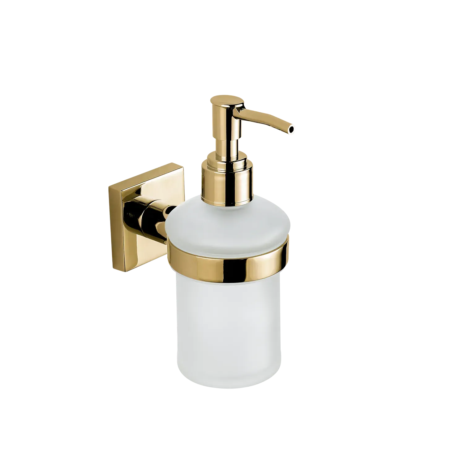 Дозатор для рідкого мила VBI SATURN 180 мл настінний Gold (VBI-040306GL)