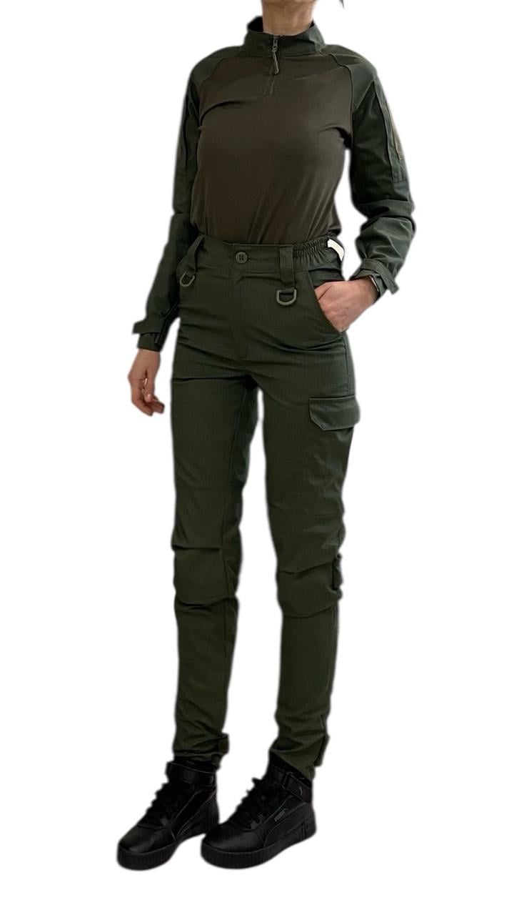 Штани військові жіночі р. 44 Олива/Хакі (1767311221)