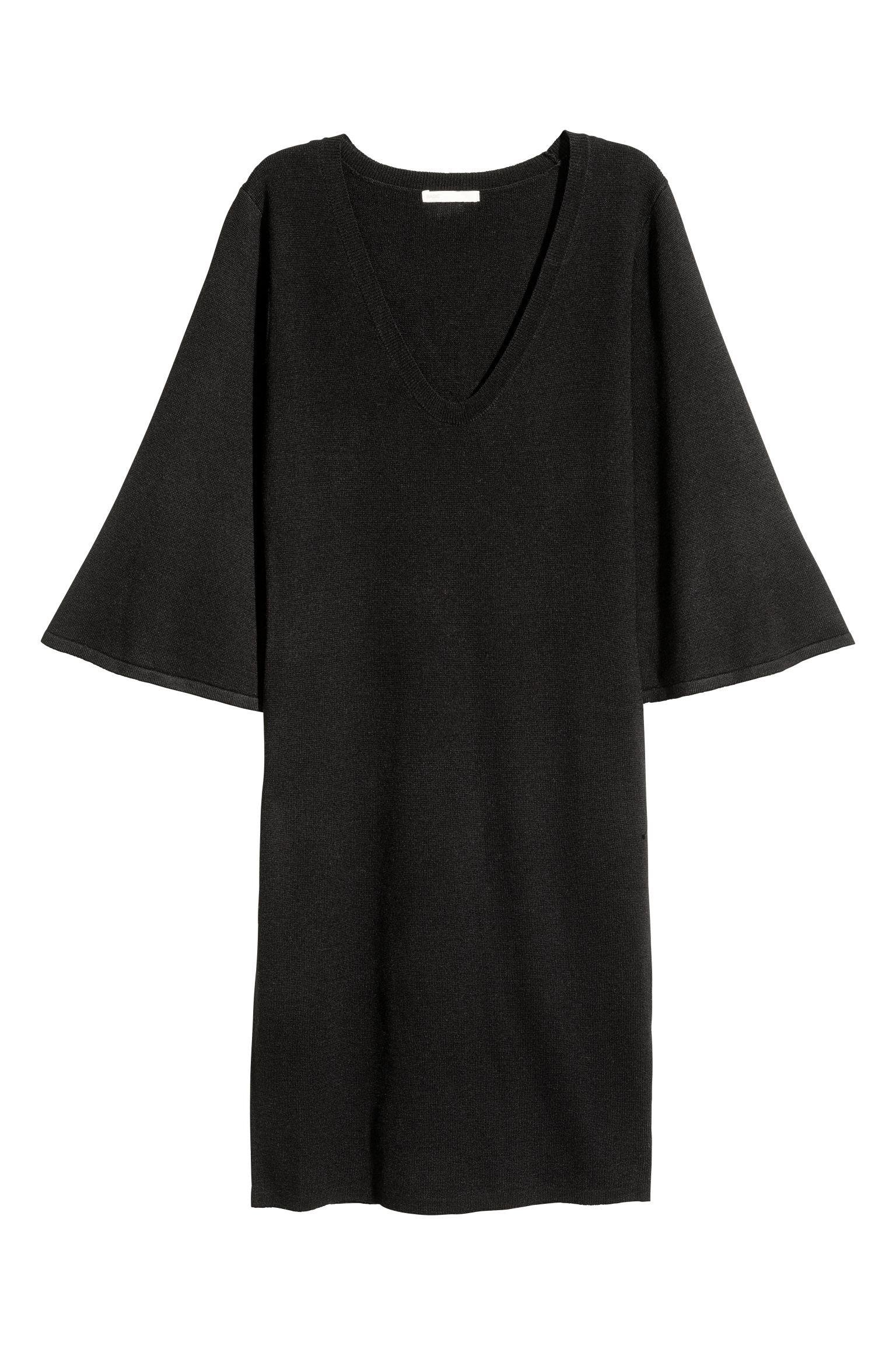 Платье вязаное S Черный (5537806wtr)