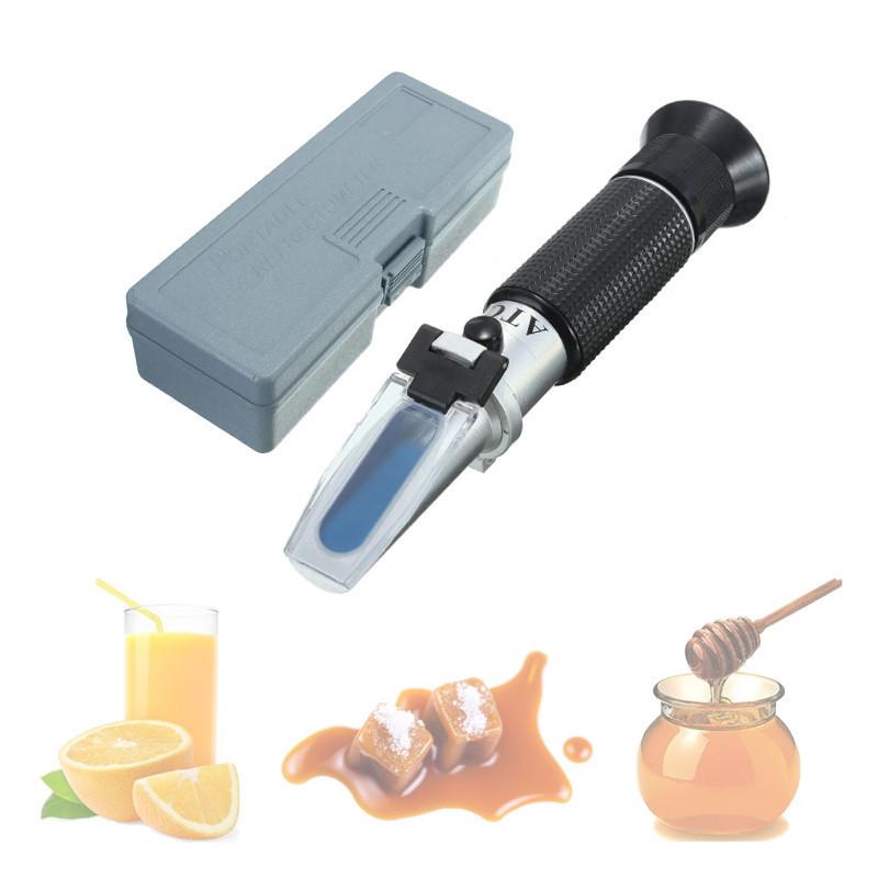 Рефрактометр Brix RZ 117 цукристості для меду сиропу джему з пластиковим чохлом (0-90) - фото 4 Рефрактометр Brix RZ 117 цукристості для меду сиропу джему з пластиковим чохлом (0-90) - фото 4