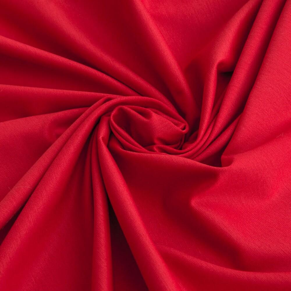 Ткань трикотаж Изабель Ярко-красный (12148)