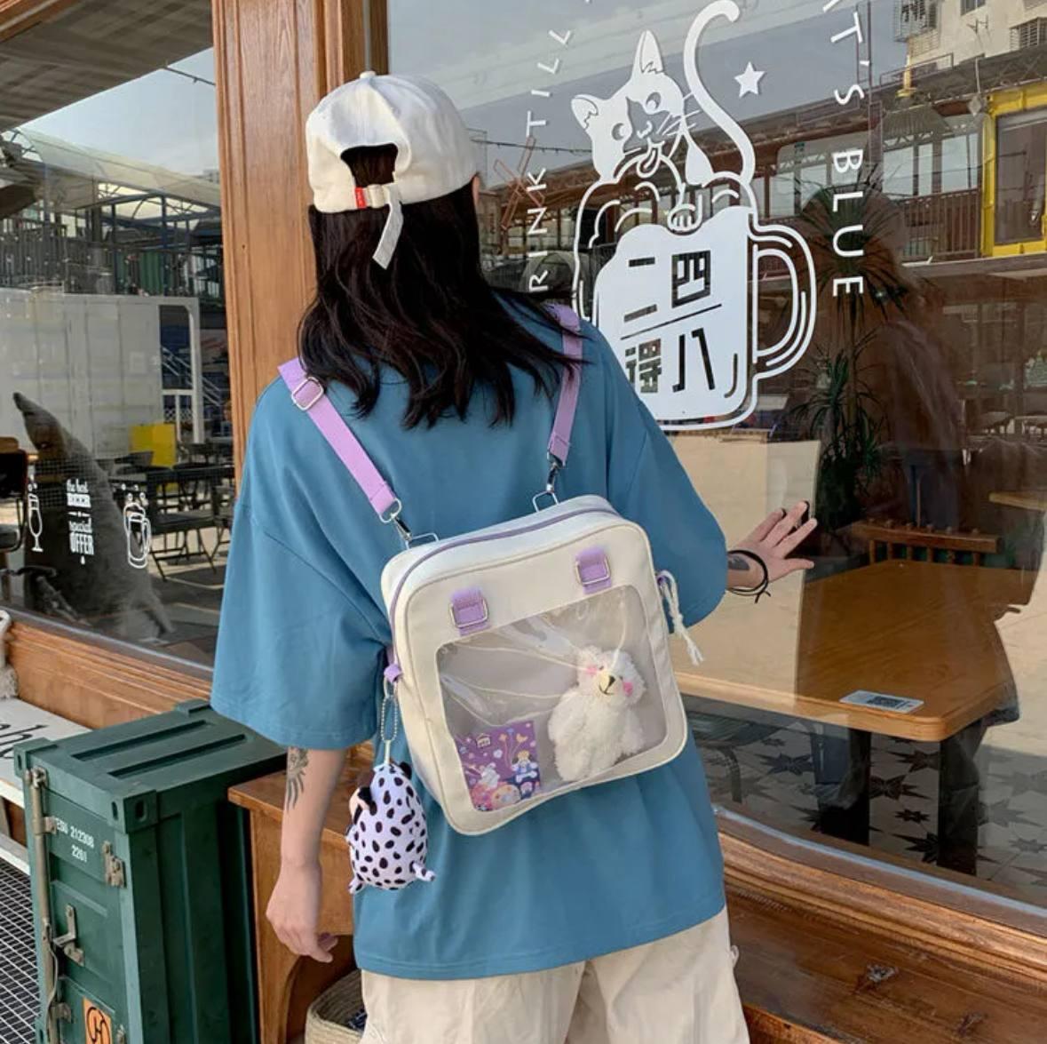 Сумка с экраном для игрушек и картинок аниме (2602944462) - фото 4