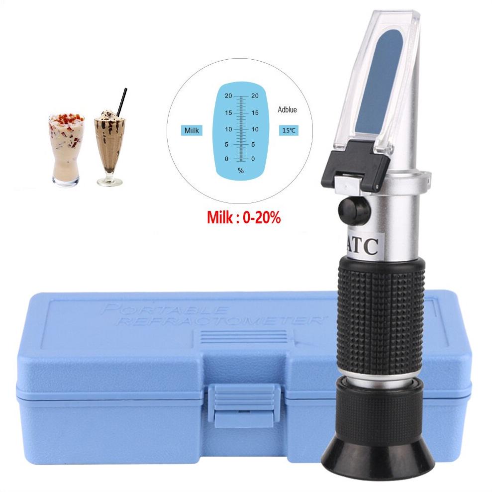Рефрактометр RZ 128 0-20% ATC для вимірювання концентрації білка та сухих речовин з пластиковим чохлом - фото 4 Рефрактометр RZ 128 0-20% ATC для вимірювання концентрації білка та сухих речовин з пластиковим чохлом - фото 4